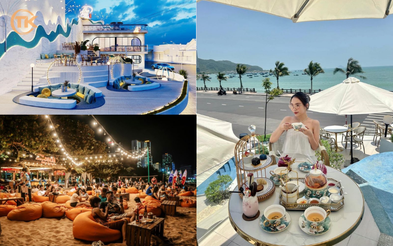Ngồi chill cà phê view biển Nha Trang