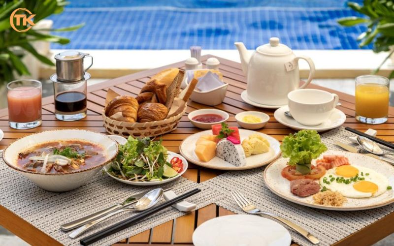resort cam ranh ăn 3 bữa