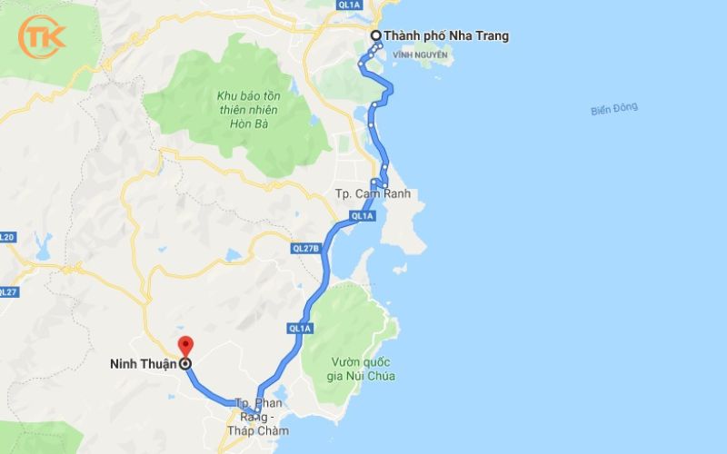 xe nha trang đi ninh thuận